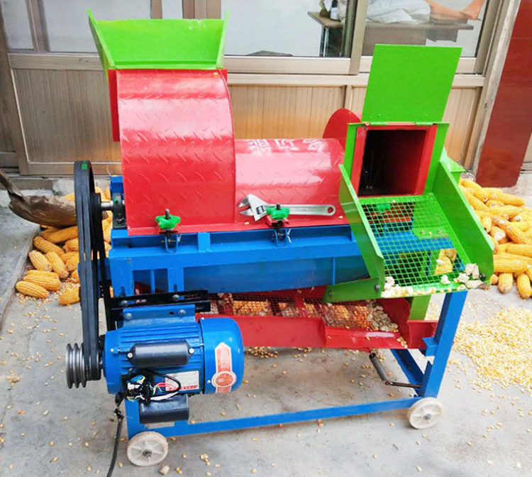 Hot sale agro mini sheller wheat thresher bean thresher soya sheller corn peeler thresh thresher corn machine for farm