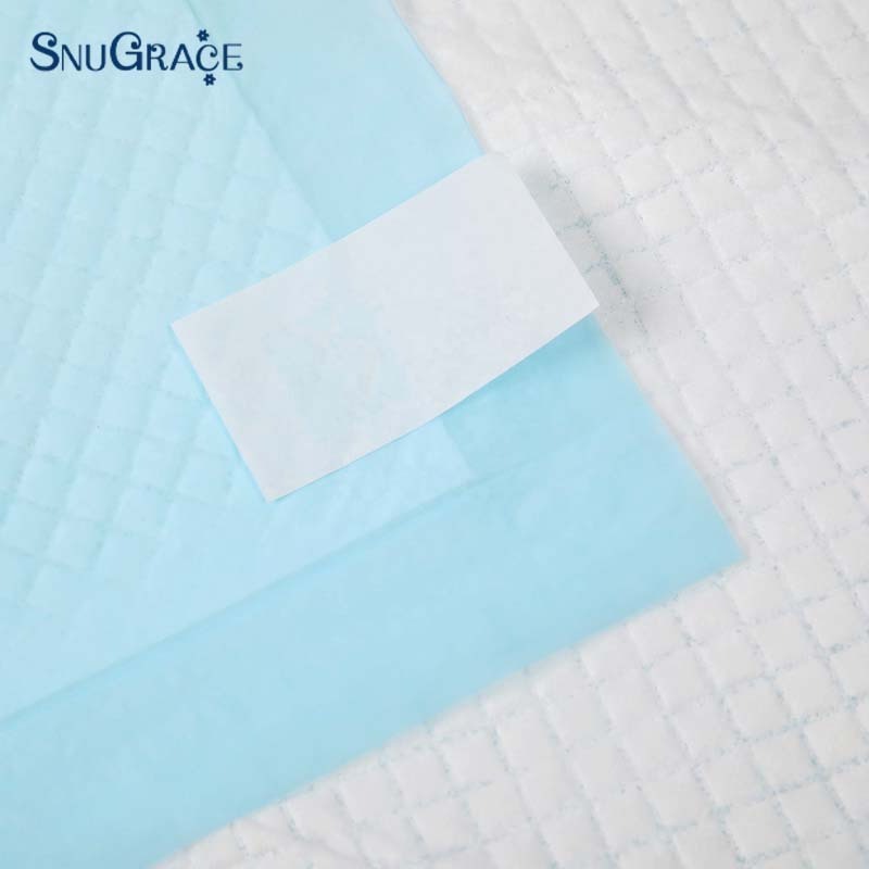 SNUGRACE Manufacturer Sample Free customized Disposable Dog Pee Blue Pads Pet Puppy Training Pads dog diaper