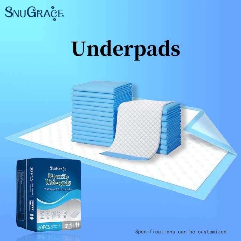 Disposable underpads incontinence pads under pad bed underpad underpad bed