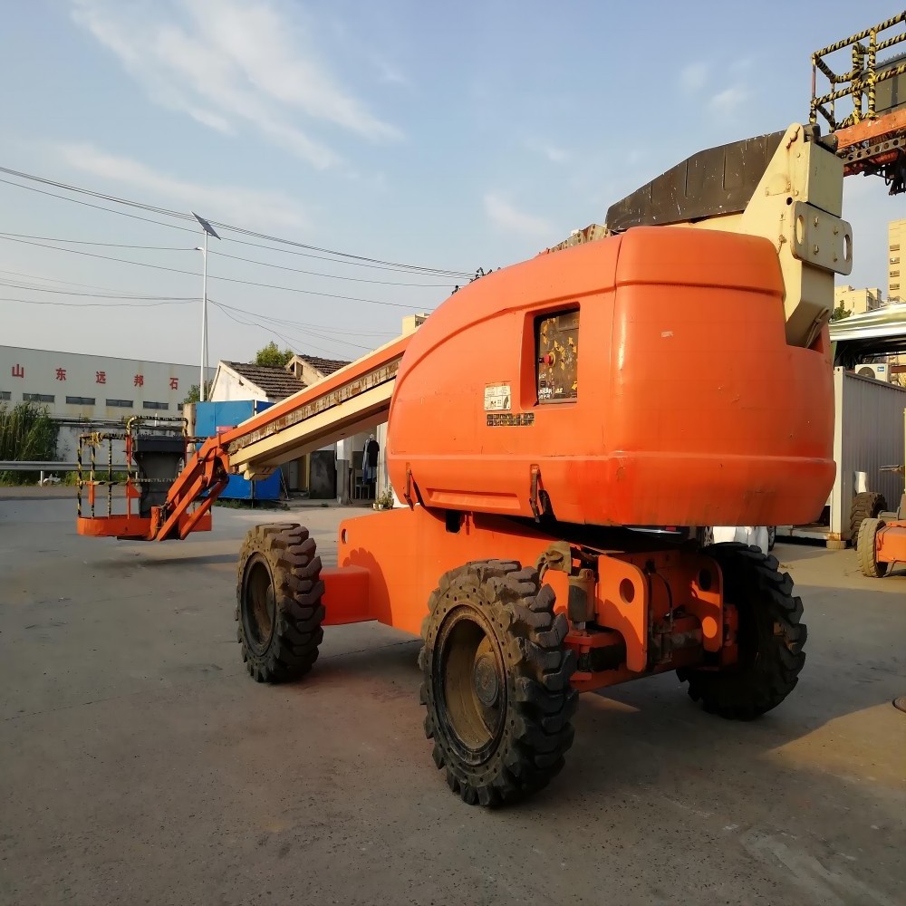 Excellent Carrying Capacity 20m 22m Jlg Used Diesel Boom Lift Straight Arm Aerial Elevated Work Platform Truck