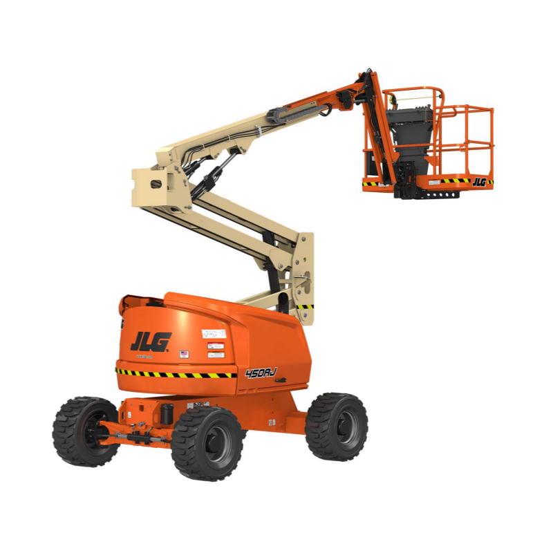 At a loss mini towable aticulated man lift JLG 340AJ/450AJ/520AJ articulated boom lifts for building construction trailer boom