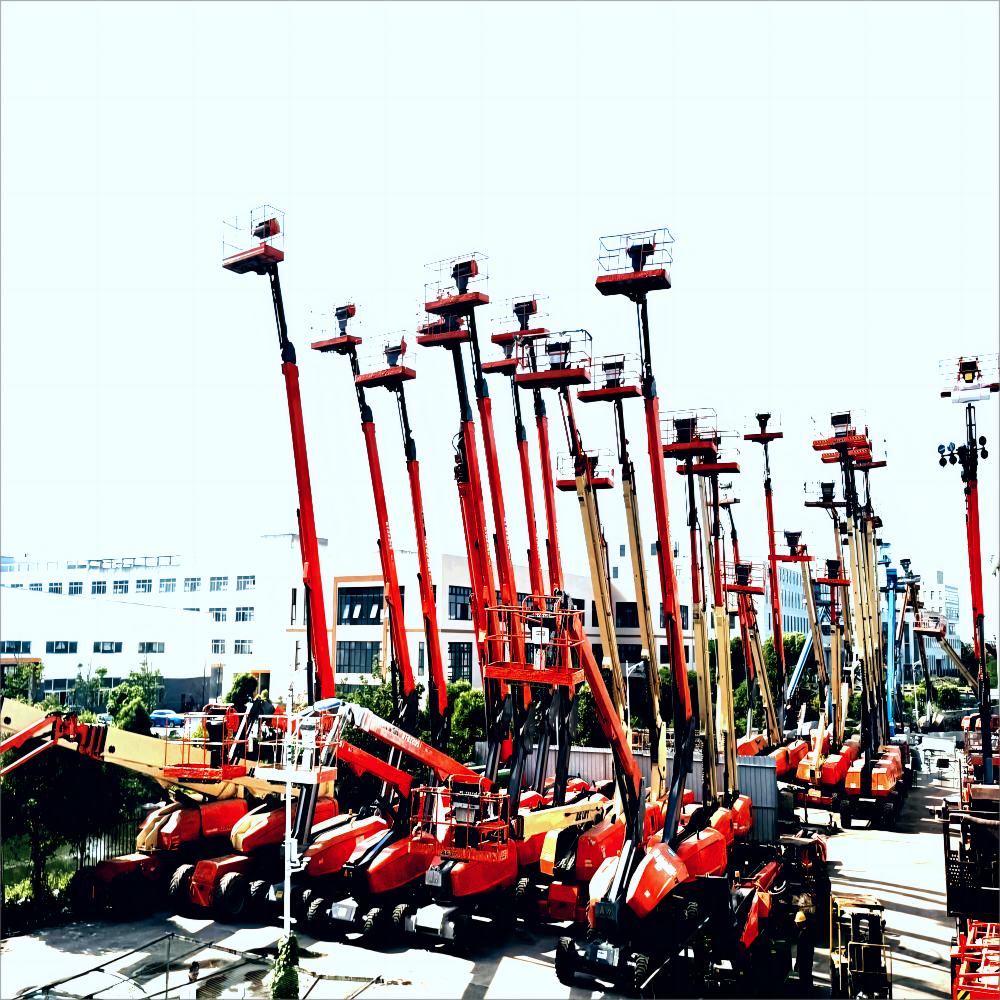 Used JLG GenieRenowned Aerial Work Platform Rental Hub Middle East boom lifts telescope platforms 20m 26m 41m