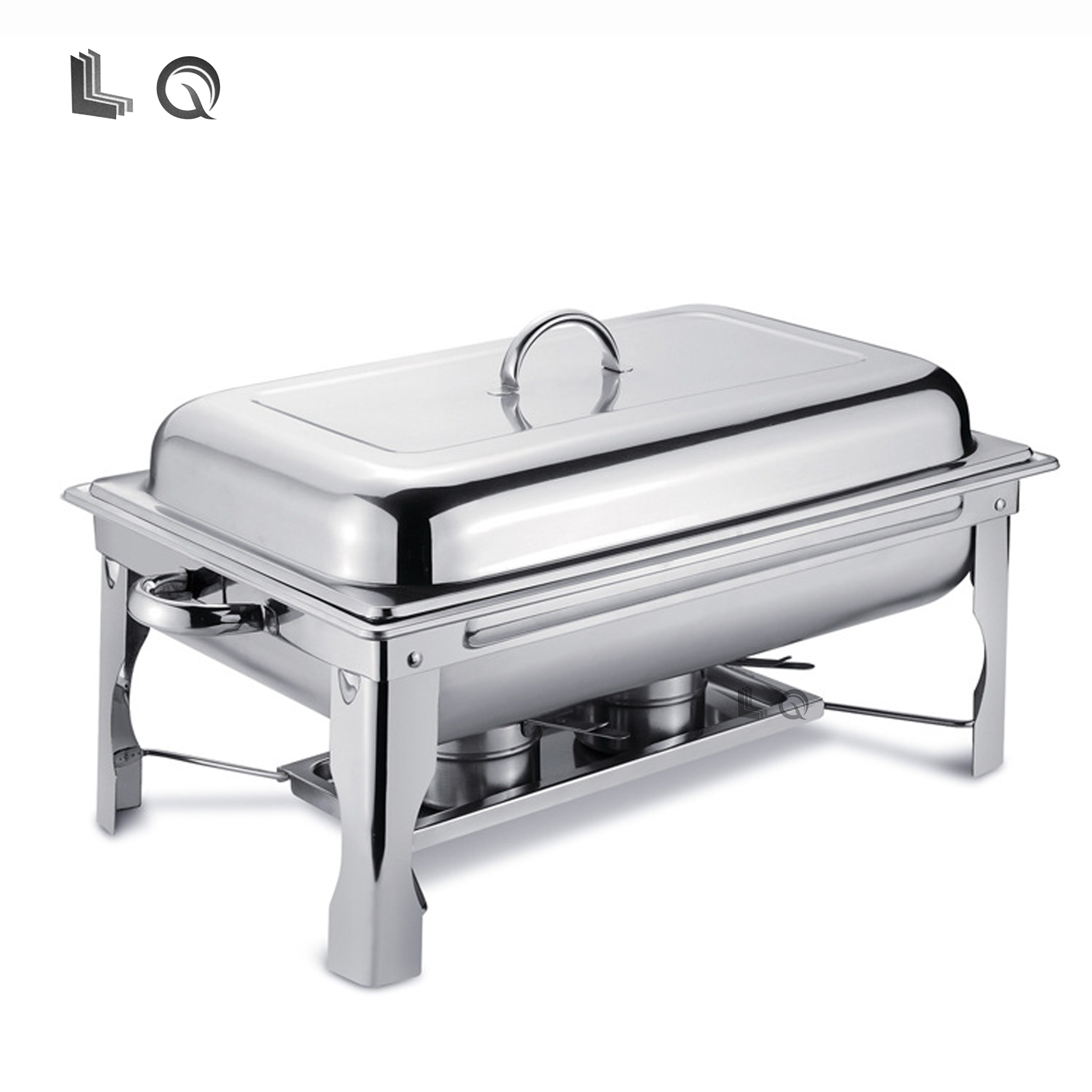 Hot Sale Stainless Steel Large Capacity Chafing Dish Buffet Set Restaurant Serving Commercial Food Warmer