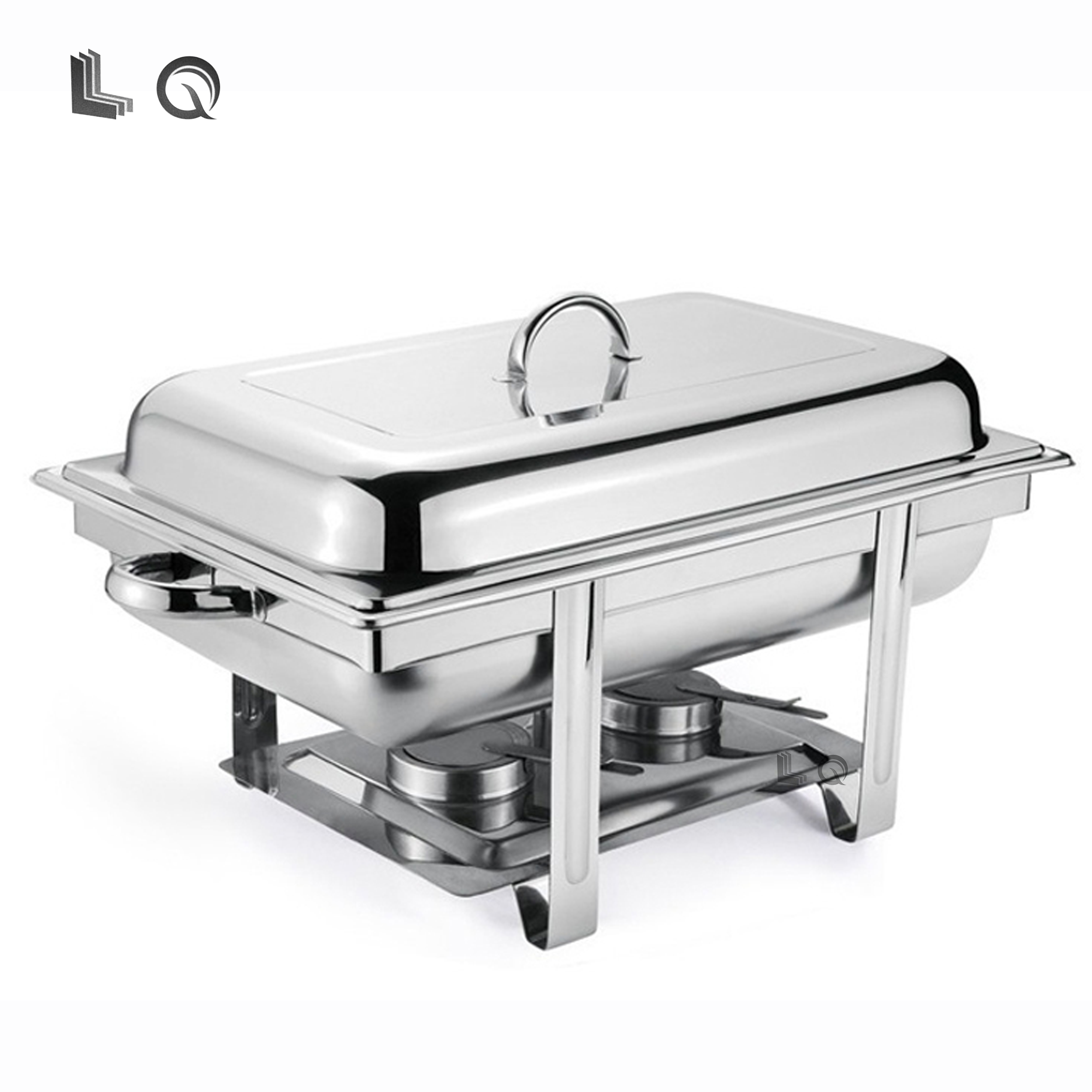 Hot Sale Stainless Steel Large Capacity Chafing Dish Buffet Set Restaurant Serving Commercial Food Warmer