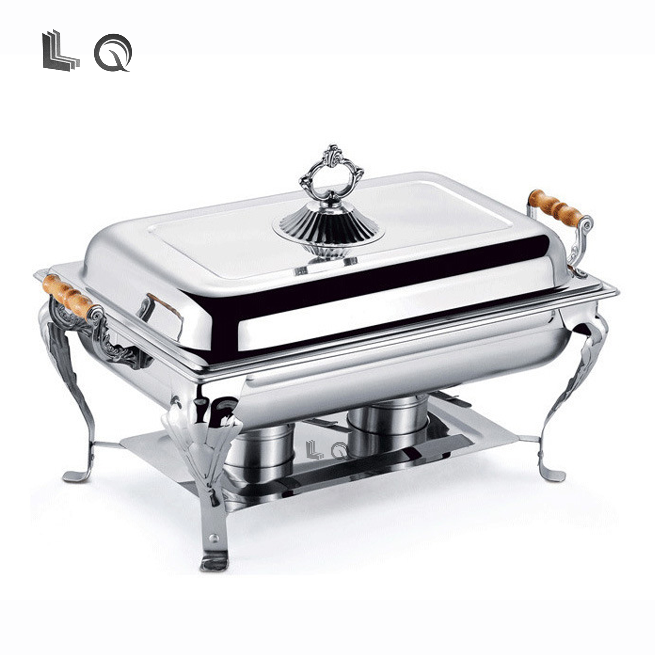 Hot Sale Stainless Steel Large Capacity Chafing Dish Buffet Set Restaurant Serving Commercial Food Warmer