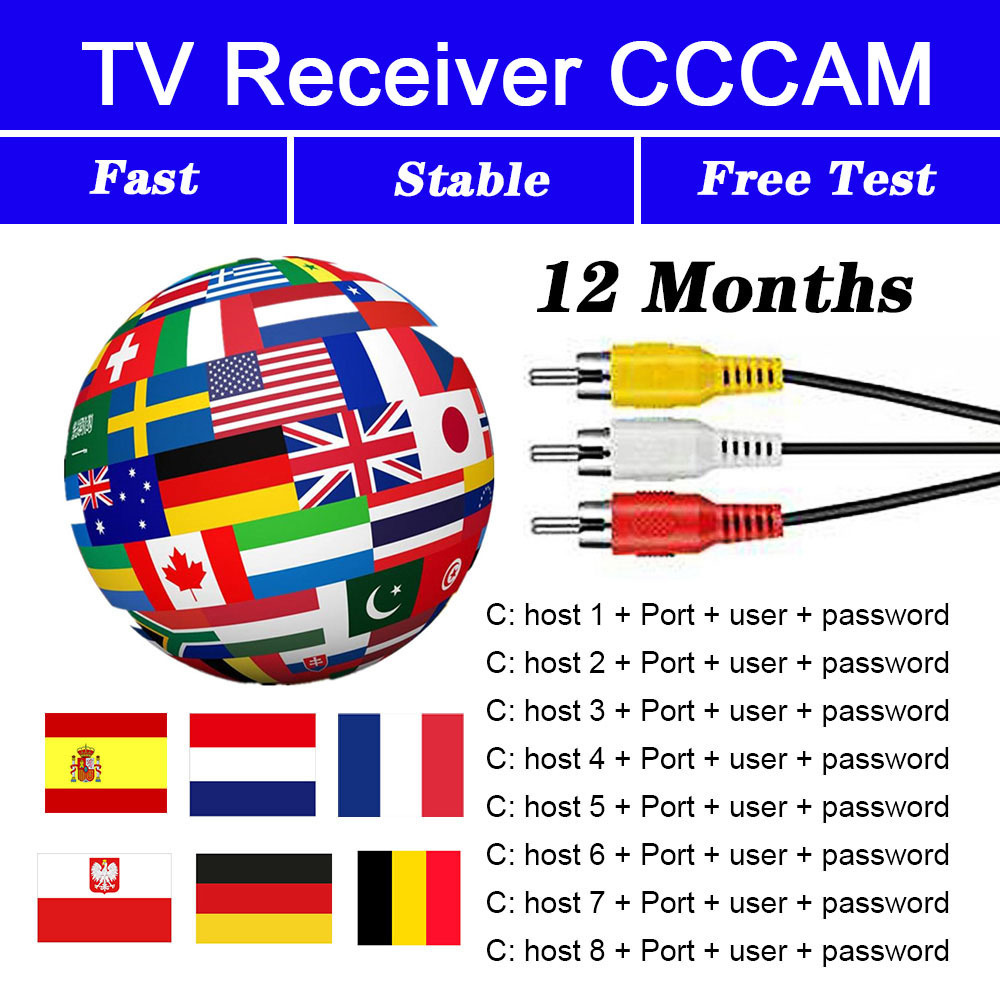 HD 2023 oscam Cccam Line Cccam Europe Slovakia Poland 4k Free Watch Football Stabilization Fast Satellite Receiver Cccam 7 Line