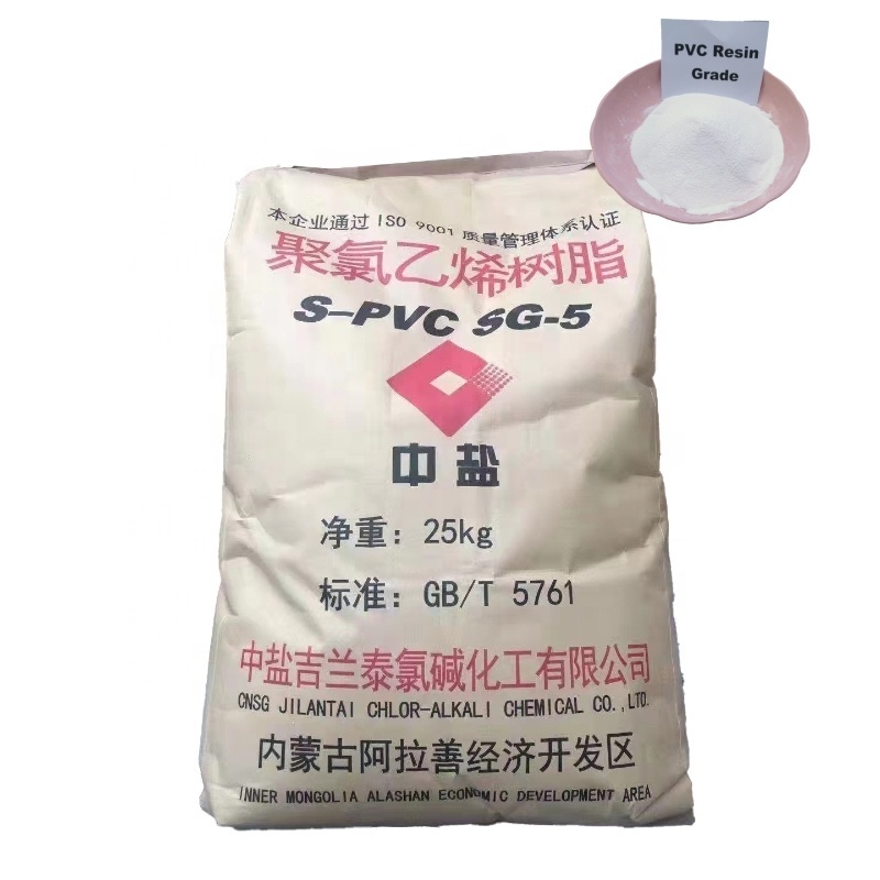 Factory Cheap Polyvinyl Chloride Plastic Industry Grade Virgin PVC Resin SG5 K67 Powder For PP PE