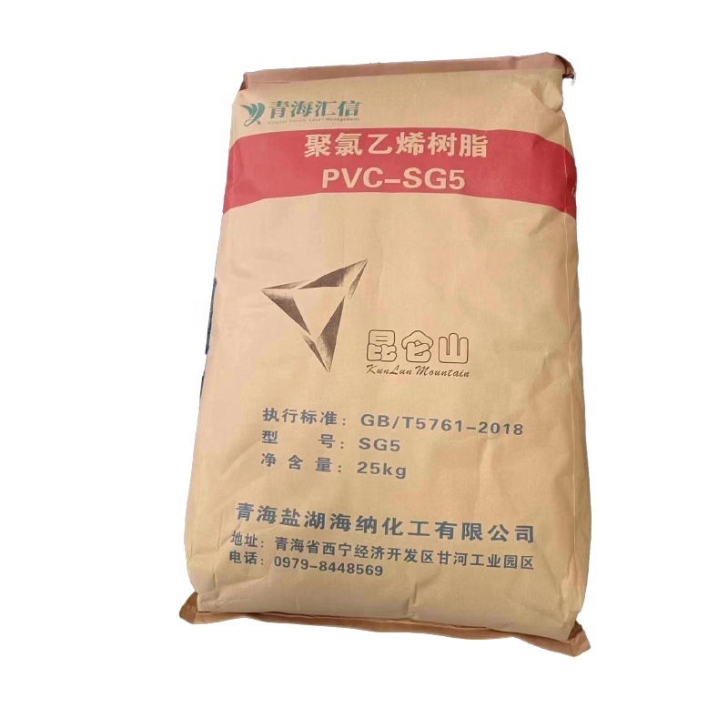 PVC RESIN K67 PIPE GRADE Raw Material PVC Resin SG5 Powder Price Grade PVC Resin for Pipe and Sheet