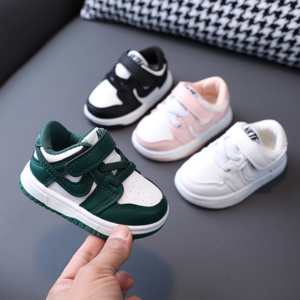 Breathable Walking Style Shoes for Kids Fashion Toddler Boy Designer Shoes Wholesale Brand Prewalker Baby Sneakers Shoes