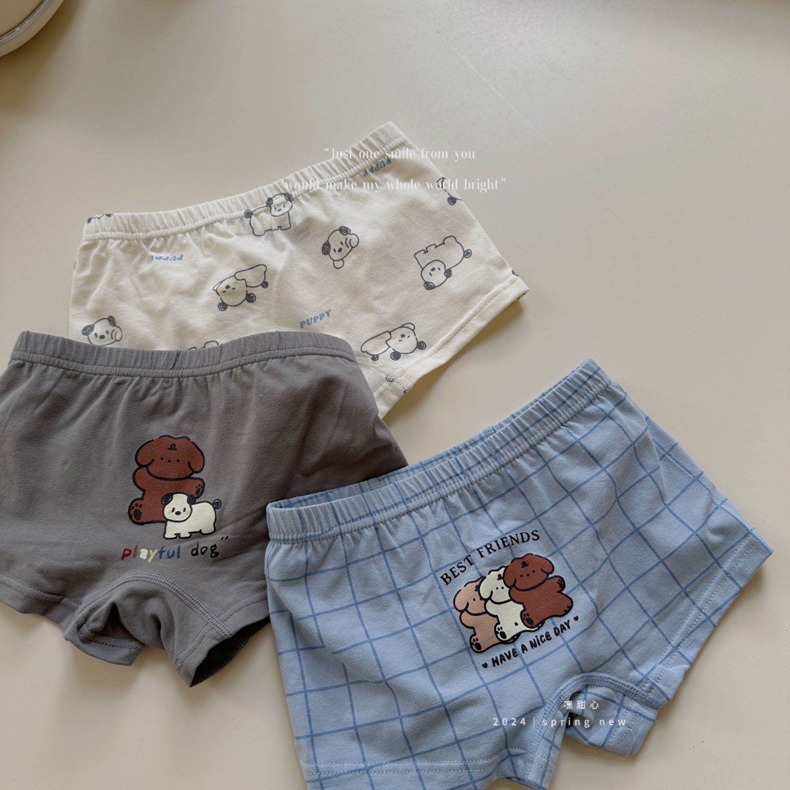 New Style Children's Underwear wholesale Cartoon Cotton anties custom briefs for 2-14 years old kids