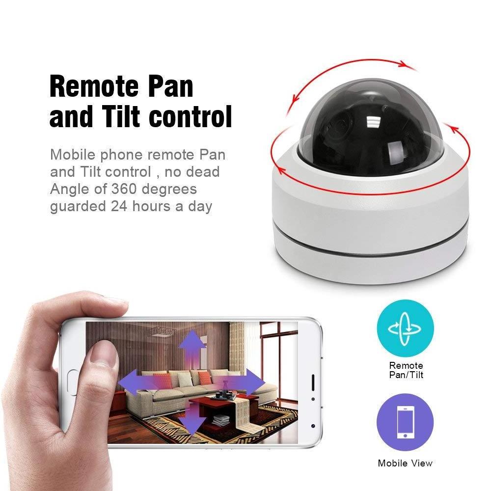 Promotion 2.5Inch 1080P 4X Zoom Mini IP Dome Camera