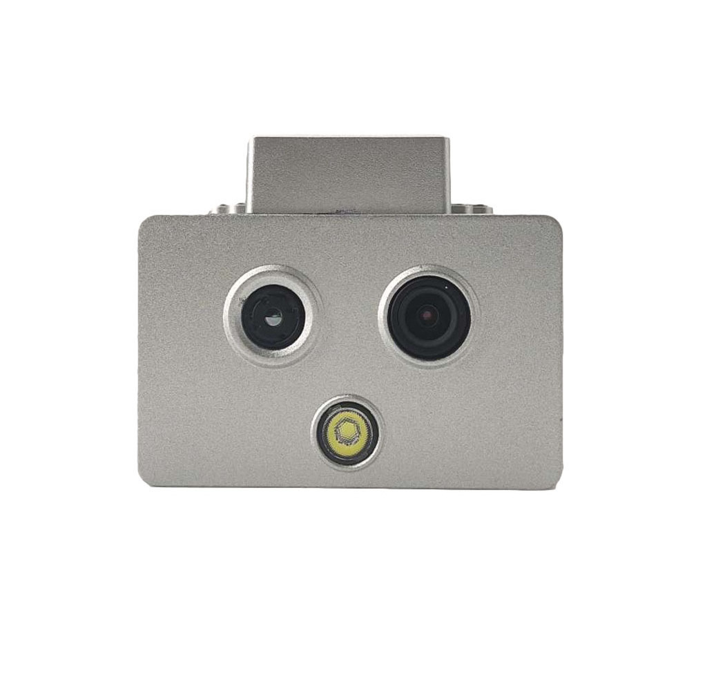 Face Recognition Public 1m~5m Body Temperature Measurement 2MP Binocular Temperature Measuring Door Thermal Camera