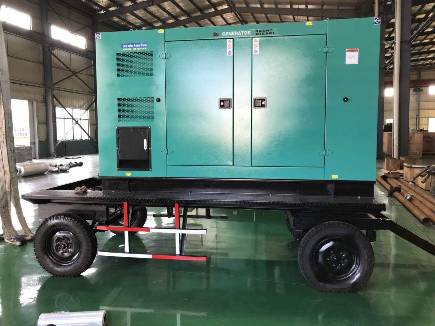 Diesel Generator Set super silent Soundproof Canopy 25KVA three phase 22kw Powered with Engine YCDV254FHZ-35 generators