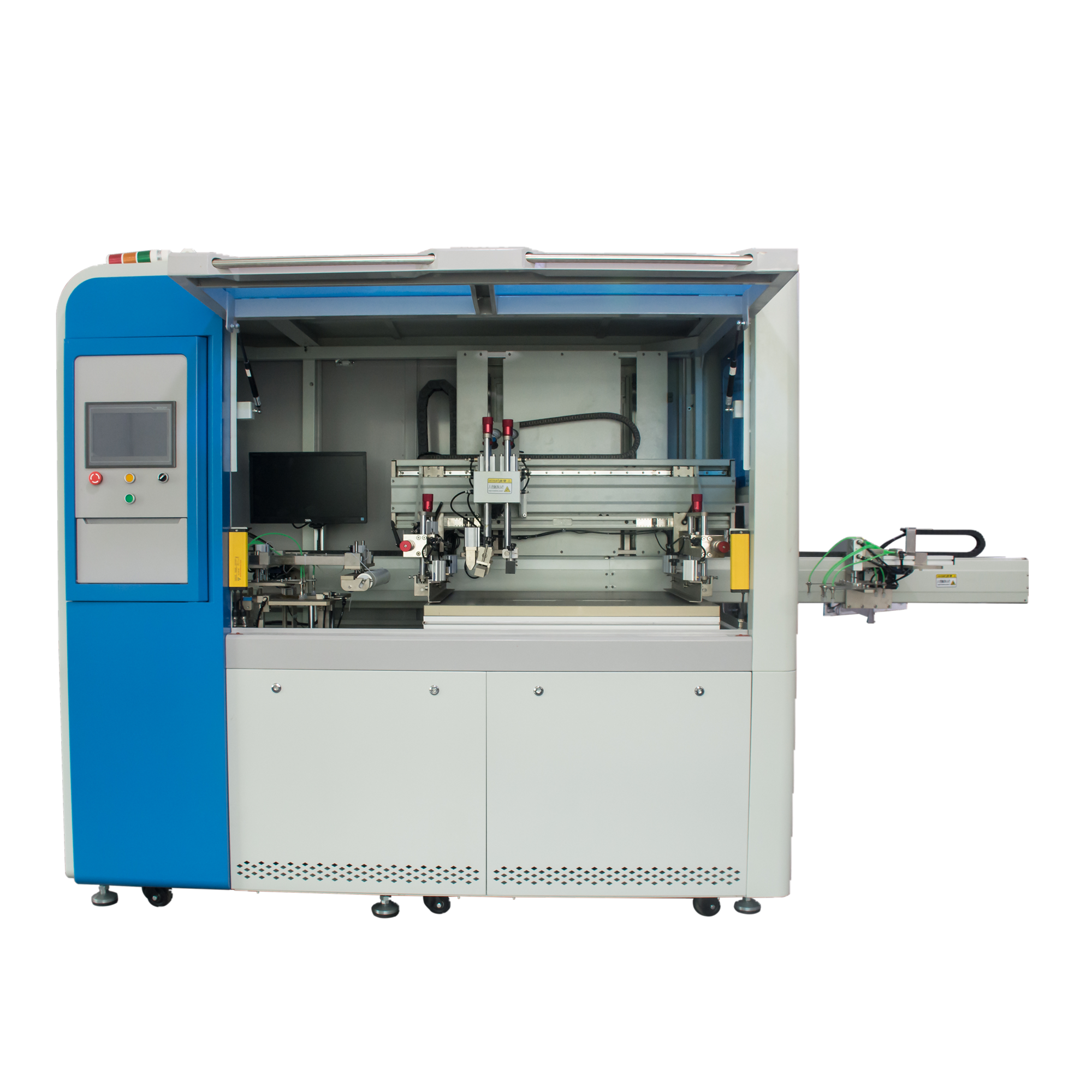 CE Certificate Auto Positioning Silk Screen Printing Machine for PVC Sheet Materials