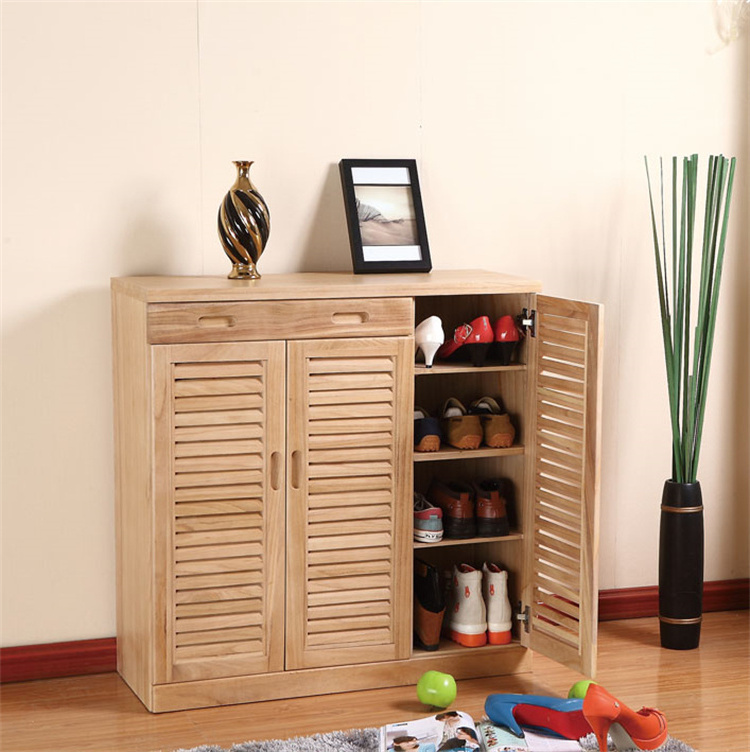 Small Wood Shoes Storage Home Furniture Cabinet