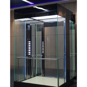 Factory directly  customized commercial passenger elevator /lift stainless steel / panoramic glass material