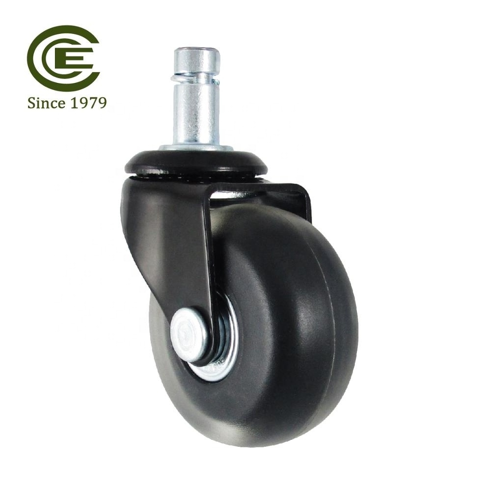 CCE Caster 2 Inch PU Office Chair Replacement Furniture Caster Wheels