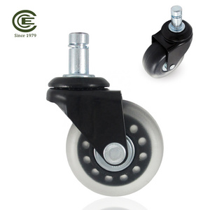 CCE Caster 2 Inch PU Office Chair Replacement Furniture Caster Wheels