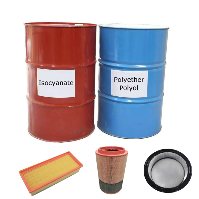 Soft PU Polyurethane A And B  Foam  Glue Manufacture In Barrels