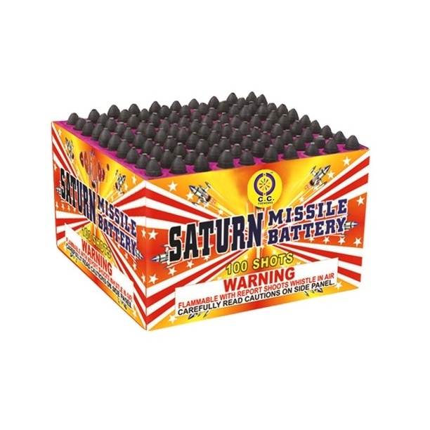 saturn missiles sky rocket whistling launcher 25 50 100 200 300 500 700 1000 shots toy fireworks