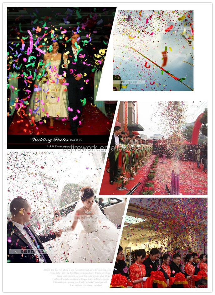 high quality 30cm 40cm 50cm 60cm 70cm 80cm 100cm Handhold Party Popper inflatable Confetti for Wedding