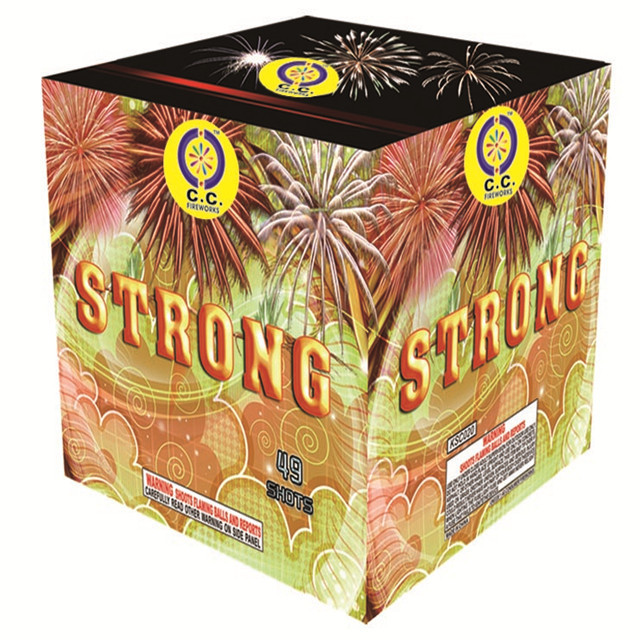 120 shots 1.3g big cake fireworks with CE of salute display fireworks