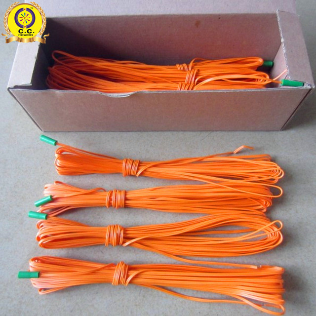 pyrotechnic Ematch electronic electric ignitor pyrogen 0.3m 1m to 15M Electric Igniters for fireworks display firecracker