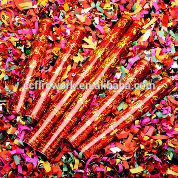 Confetti cannon disposable colorful stars butterfly