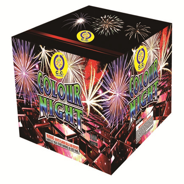 High quality 100 shots Display Cakes wholesale salutes 1.3G Fireworks factory prices for sale