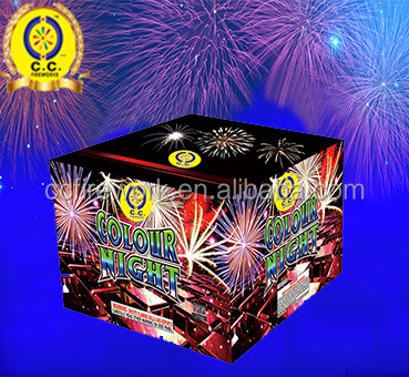 0.8 1 1.2 1.5 2 inch 25 100 shot 1.3g Fireworks Display Cake for sale