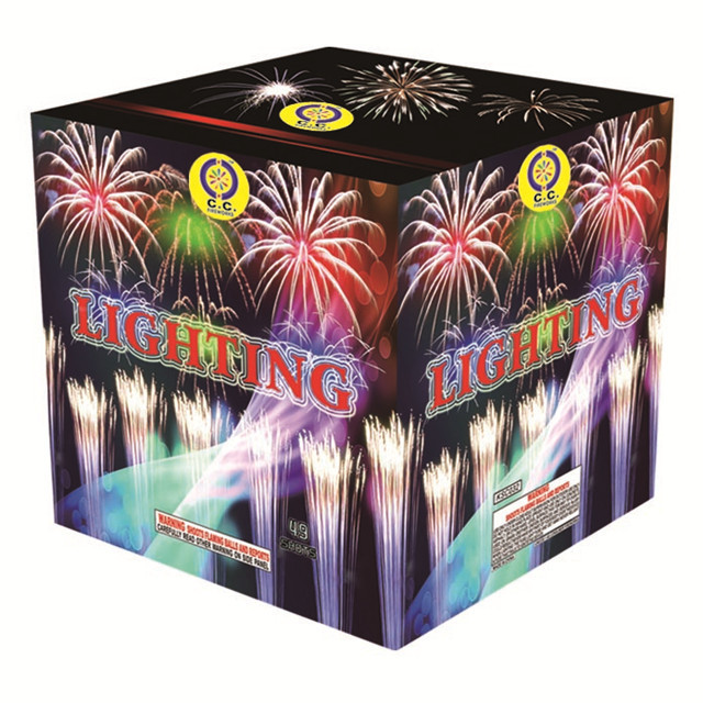 49 shots fireworks cakes/birthday cake fireworks for sale with CE