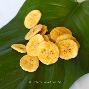 Vacuum Frying Banana Chips Soft, Crispy and Sweet Dried Fruit Export Quality 100% Natural Banana