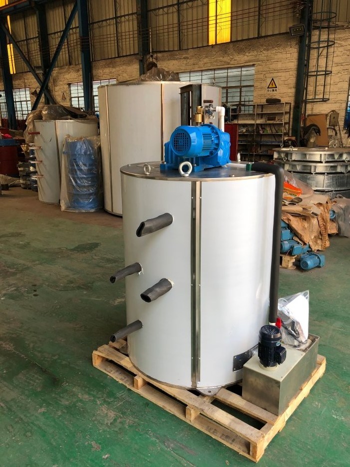 Flake Ice Evaporator 2 Tons Seawater Flake Ice Machine Evaporator Boat Use