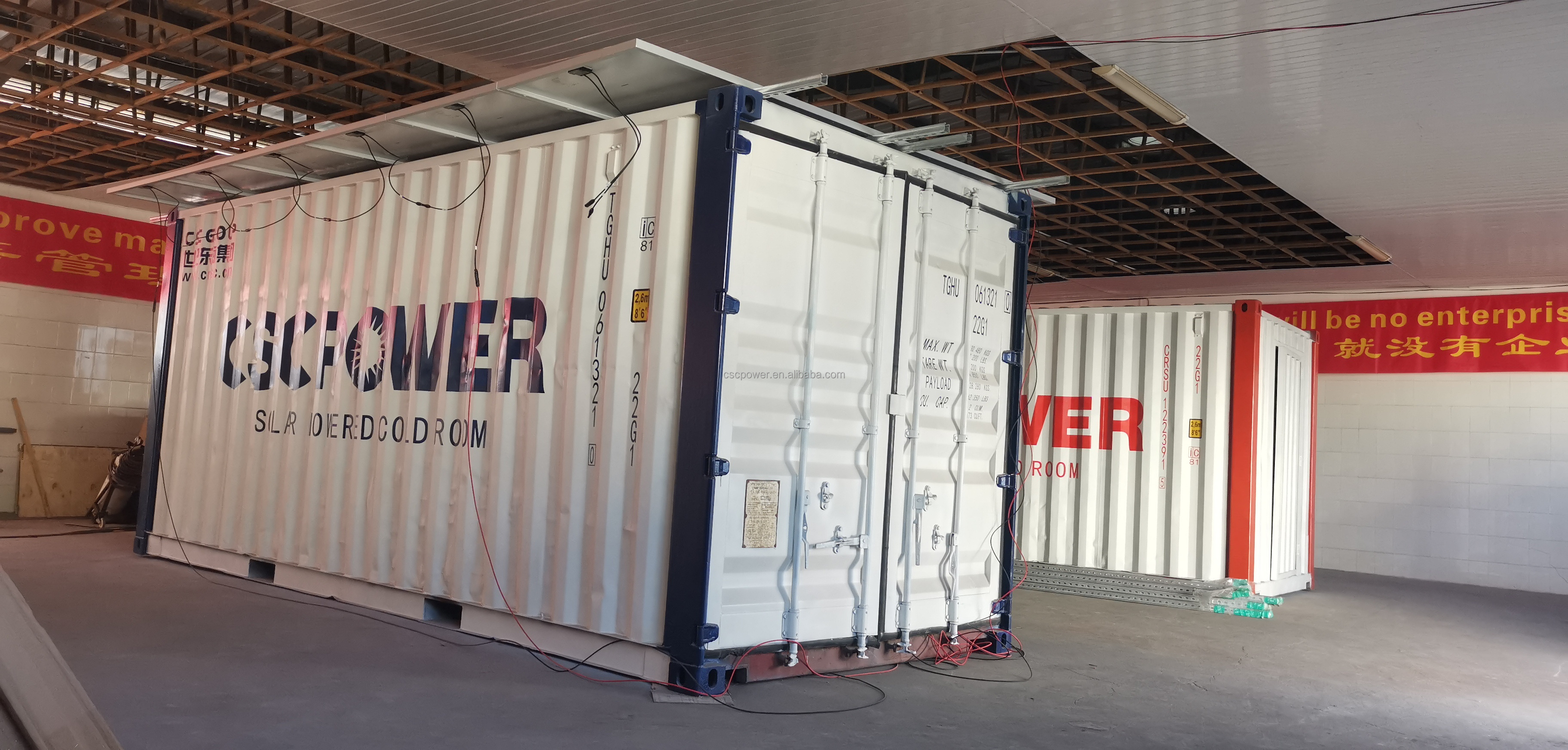 Container cold storage cold room panel with cam lock refrigeration equipment for fish/meat