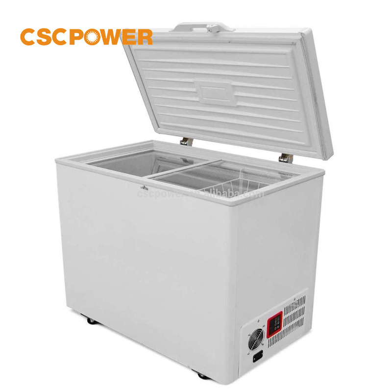 Large capacity low temperature chest freezer quick freezer chiller fridge refrigerator factory price