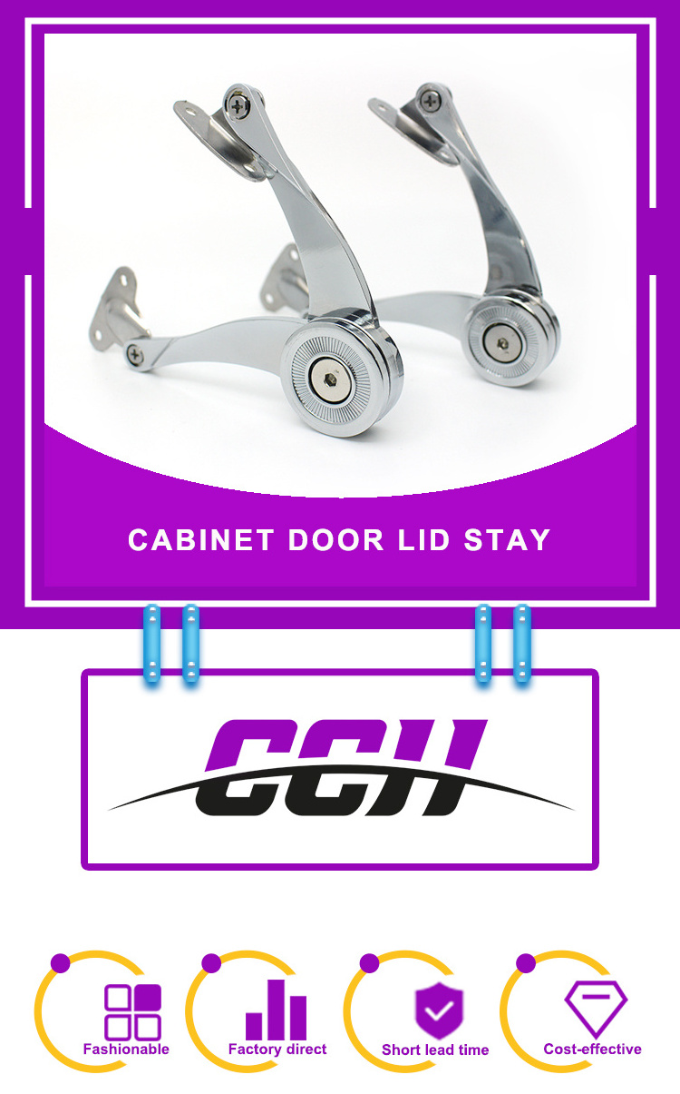 Cabinet Flap Stay Lift System hydraulic lid stay Cabinet Door Support Lid for furniture