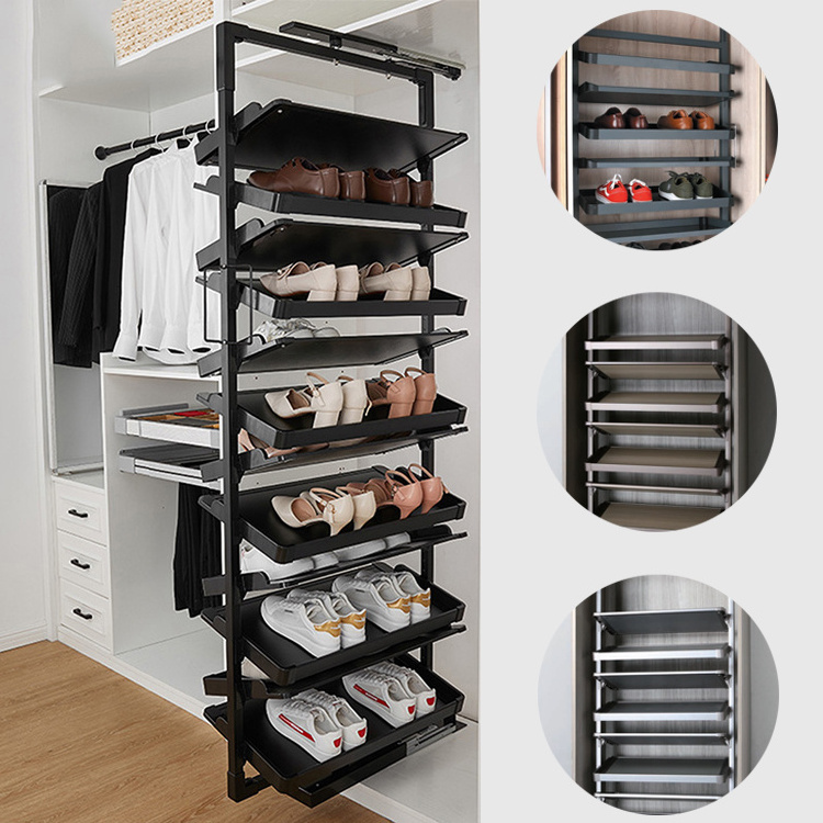 360 degree rotating shoe rack Wardrobe rotating shoe rack Swivel revolving Shoe Storage Unit Rack