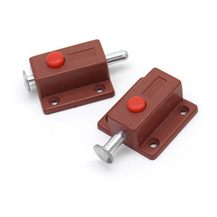 Furniture PVC Bolt Cabinet door latch magnet cabinet door catches plastic door closer fastener