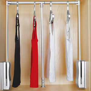 Wardrobe Lifter for clothes Hanging Pull Down Clothes Hanger Soft close wardrobe lift closet rod