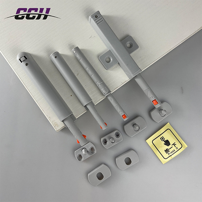 CCH Cabinet Hidden Magnetic Door Catch Soft Touch Rebound Damper Closet Push To Open Door System