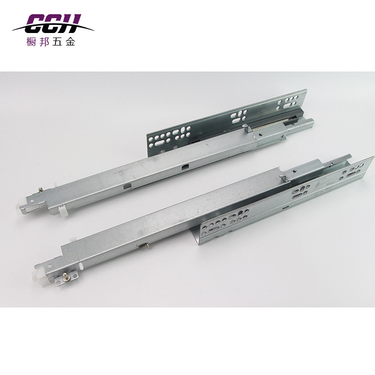 Dtc Undermount drawer slide Kitchen cabinet self closing sliding runner tracks rails concealed hidden