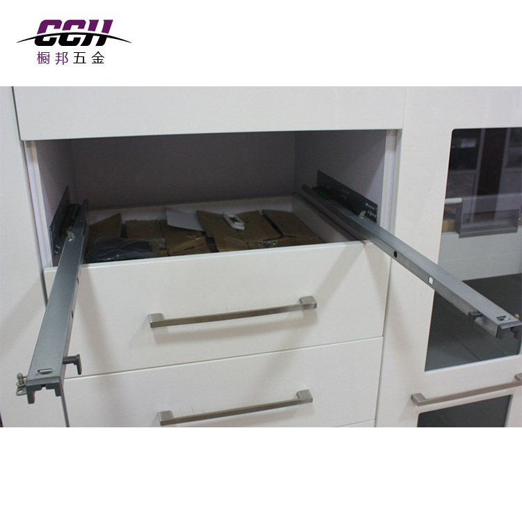 Dtc Undermount drawer slide Kitchen cabinet self closing sliding runner tracks rails concealed hidden