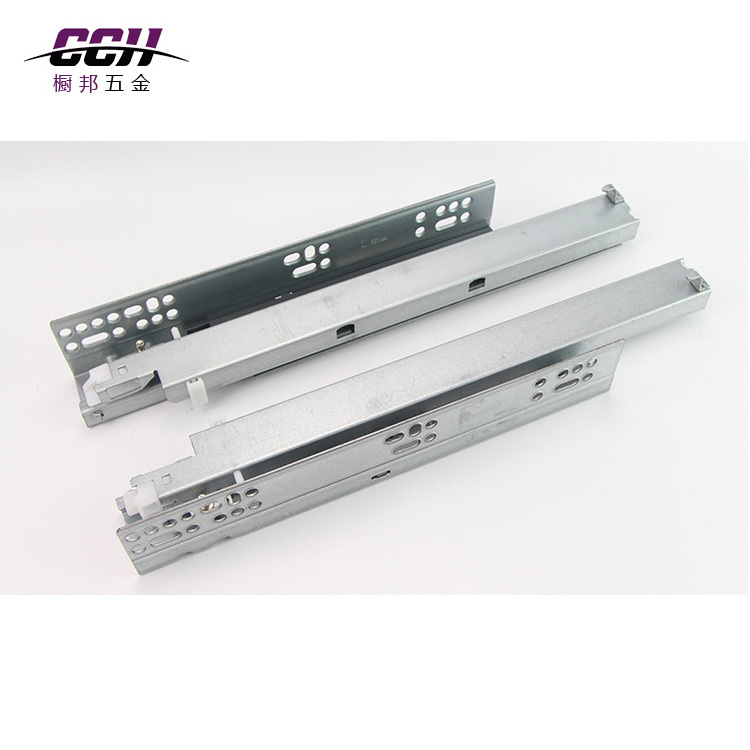 Dtc Undermount drawer slide Kitchen cabinet self closing sliding runner tracks rails concealed hidden