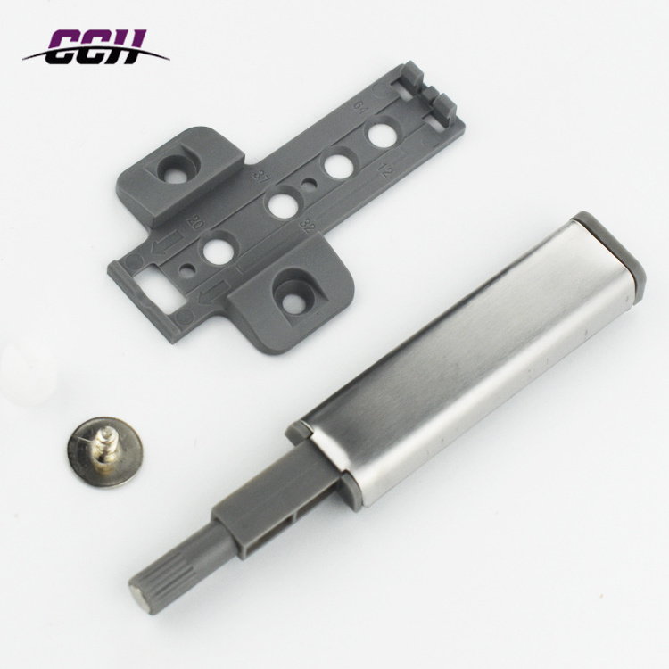 Magnetic cabinet door catch stainless steel furniture push to open Door latch soft closer cabinet cupboard accessories