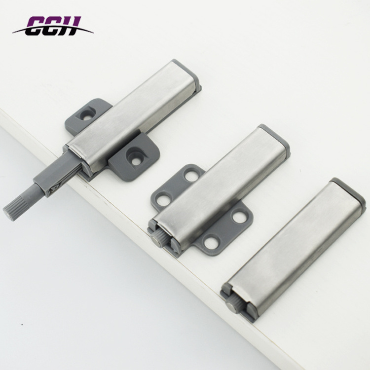 Magnetic cabinet door catch stainless steel furniture push to open Door latch soft closer cabinet cupboard accessories