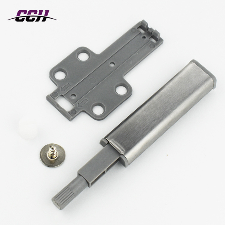 Magnetic cabinet door catch stainless steel furniture push to open Door latch soft closer cabinet cupboard accessories