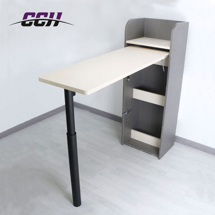 Adjustable height folding table legs metal telescopic dining table base Furniture legs Folding table legs