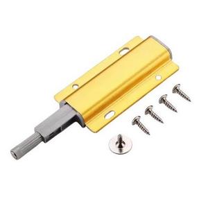 Heavy Duty Magnetic Touch Latch Gold Sliver Door Closer Push To Open Magnetic Door Catcher