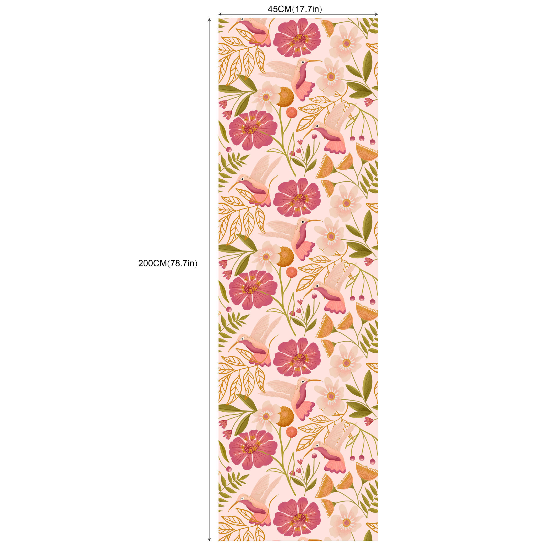 Spring flower   peeling is wallpaper, waterproof refurbished plant wall stickers removable mural decoration