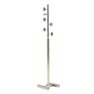 Italian Luxury Hanger Stainless steel floor standing bedroom bedside simple clothes and hat rack Metal coat rack